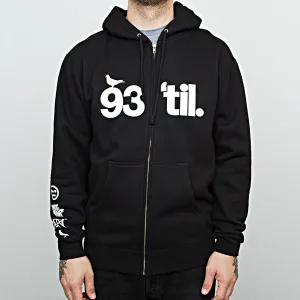 Adapt x Souls of Mischief - 93 'til Infinity Men's Zip Hoodie, Black