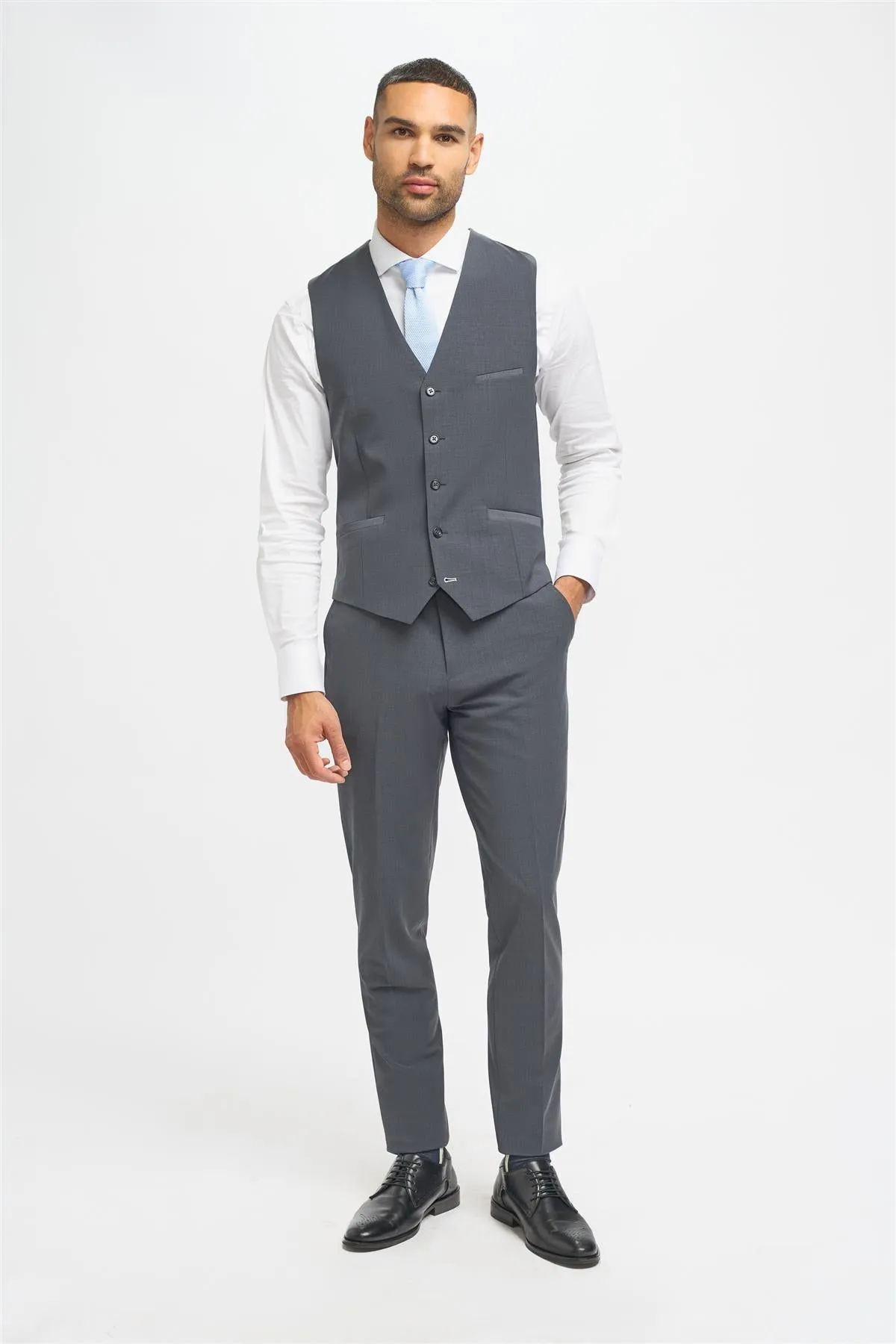 Bond Charcoal Waistcoat