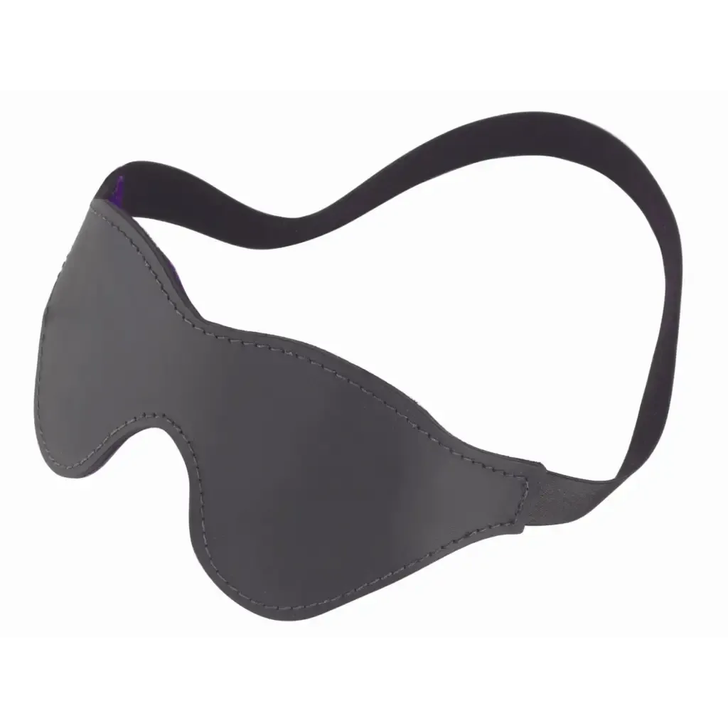 Classic Blindfold W/ Purple Fur