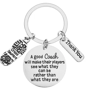 Cross Country Coach Keychain- Make Their Players See