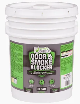 ENVIROSHIELD Odor & Smoke Blocker Clear 5 gal  ESO1005