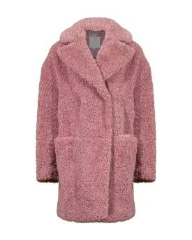 Faux Fur Cocoon Coat