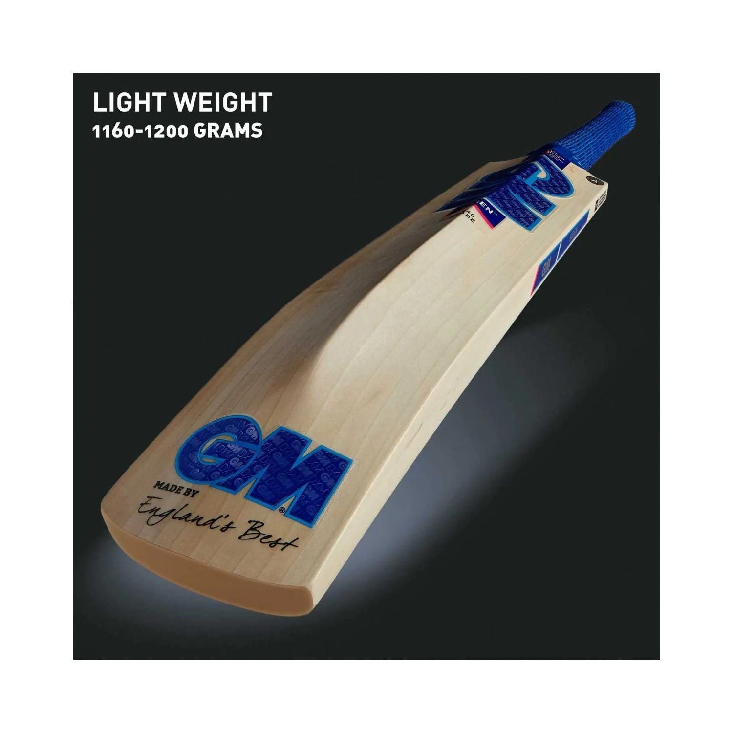 Gm Siren 555 English Willow Cricket Bat - Sh