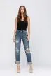 JB109 - CURVY BLEACHED BOYFRIEND JEANS