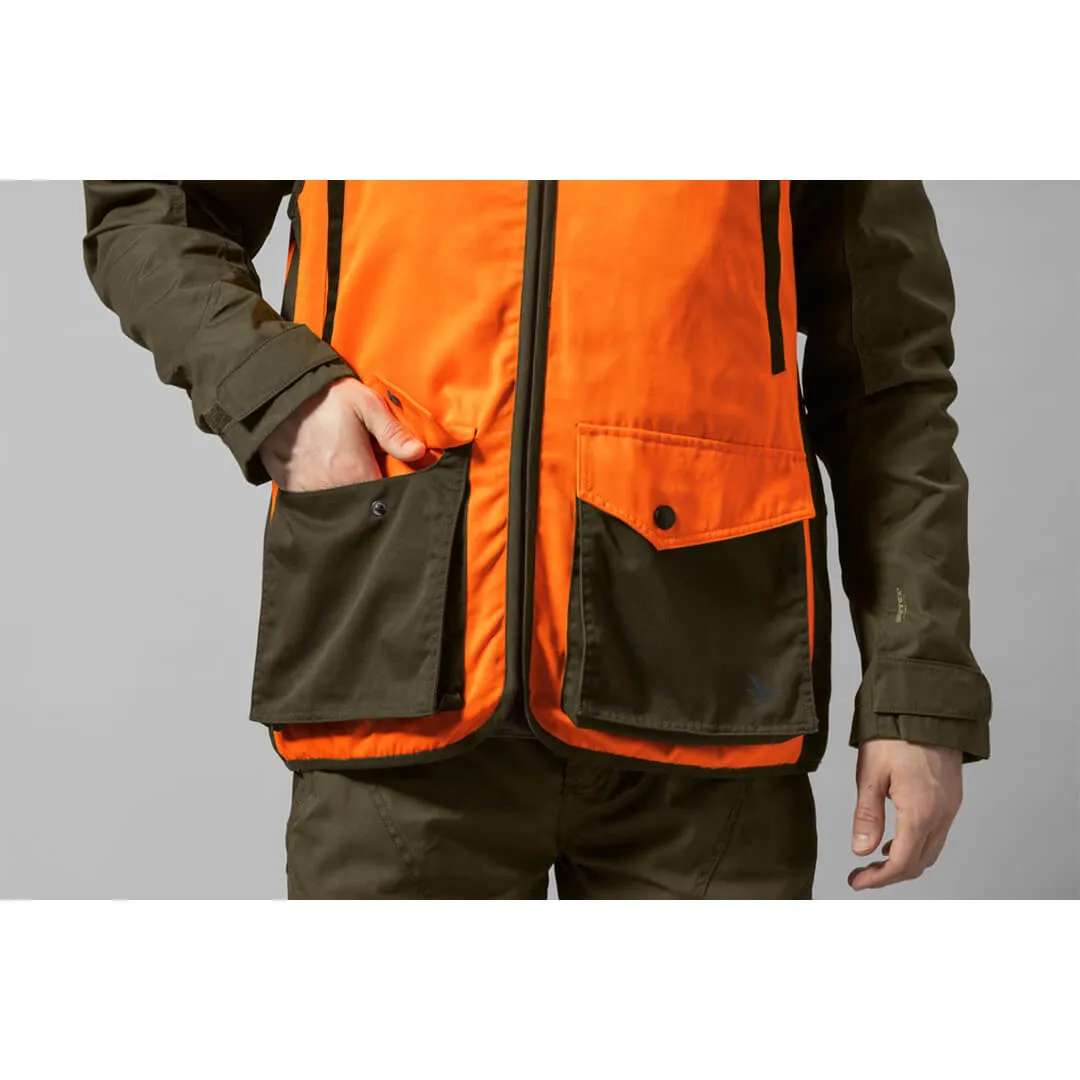 Travo Waistcoat - Hi-Vis Orange by Seeland