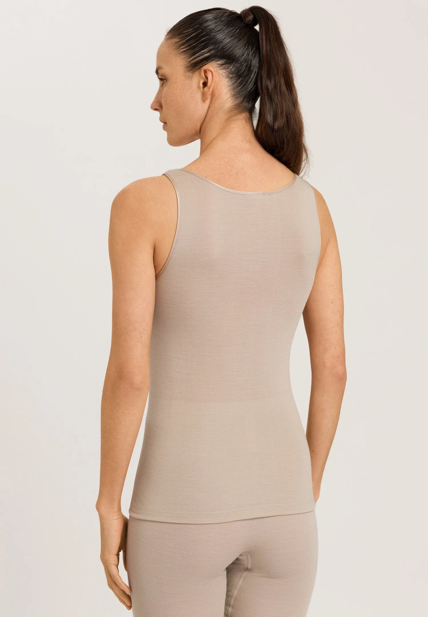 Woolen Silk W Wool And Silk V-Neck  Tank Top | Safari 71416-2806