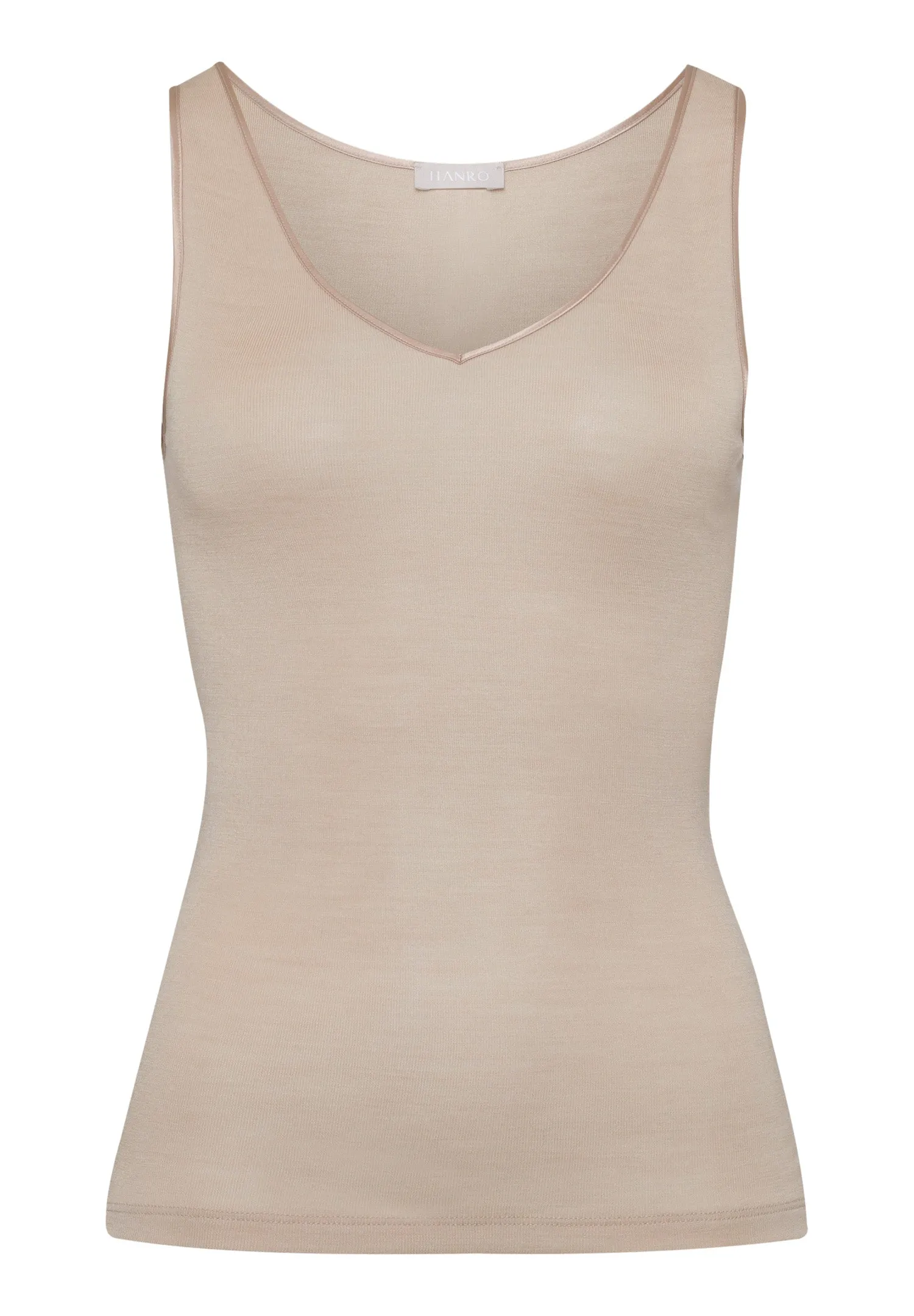 Woolen Silk W Wool And Silk V-Neck  Tank Top | Safari 71416-2806